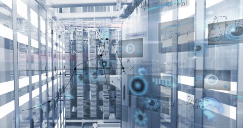 Digital Interface in Modern Data Center with Virtual Analytics Overlay