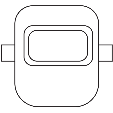 welding mask outline on transparent background - Download Free Stock Videos Pikwizard.com
