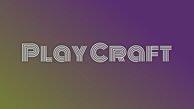 Play Craft Text on Purple Gradient Background with Copy Space - Download Free Stock Videos Pikwizard.com