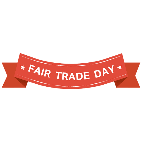Ribbon Design Celebrating Fair Trade Day on Transparent Background - Download Free Stock Videos Pikwizard.com