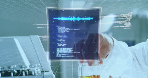 Technological Data Visualization in Modern Science Lab