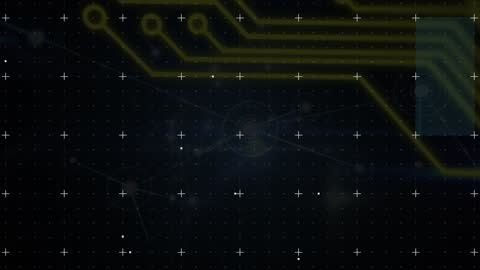 Futuristic Digital Interface Network Animation
