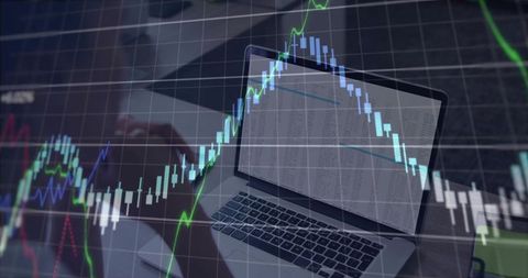 Business Analysis and Digital Trading with Candlestick Chart