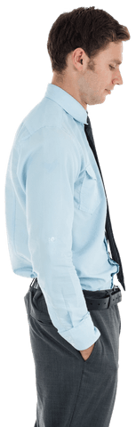 professional man in blue shirt transparent background profile - Download Free Stock Videos Pikwizard.com