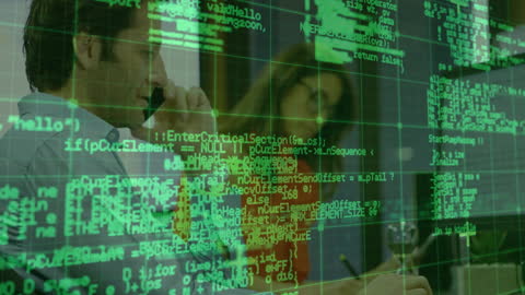 Digital Processing Overlay on Business Interaction in Modern Office