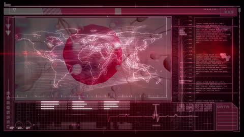 Digital Interface Displaying Fertilization Process on Global Map