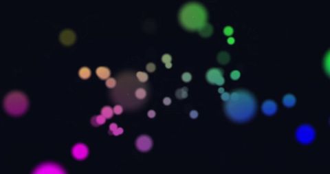 Colorful Light Spots on Dark Background - Download Free Stock Images Pikwizard.com
