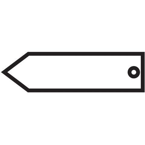 white label with arrow on transparent background - Download Free Stock Videos Pikwizard.com