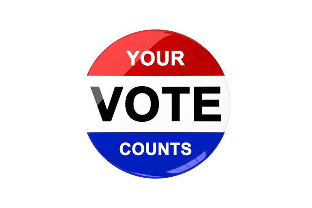 Red White Blue Vote Badge With Transparent Background - Download Free Stock Videos Pikwizard.com