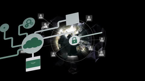 Global Network Interface with Connected Multimedia Elements