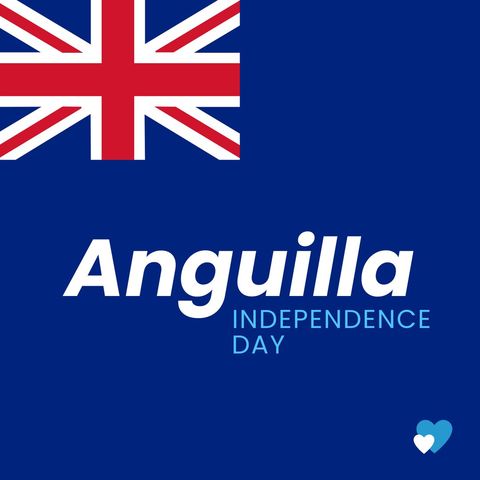 Anguilla Independence Day Digital Celebration Card - Download Free Stock Templates Pikwizard.com