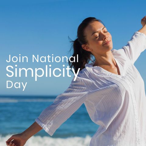 embracing national simplicity day outdoor freedom - Download Free Stock Templates Pikwizard.com