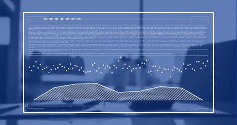 Abstract Financial Data Integration in Contemporary Workspace