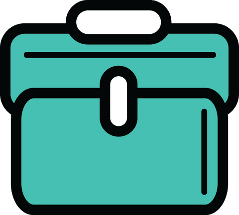 Green Transparent Suitcase Icon for Business Solutions - Download Free Stock Videos Pikwizard.com