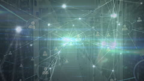 Futuristic Network of Connections in Data Center