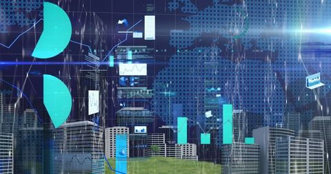 Digital Data Processing Graphics Overworld Map - Download Free Stock Images Pikwizard.com