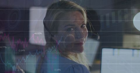 woman engaging in financial data analysis - Download Free Stock Images Pikwizard.com