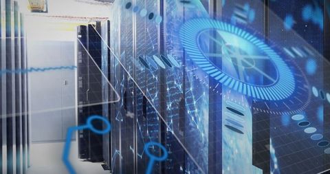 Holographic Network Visuals in Modern Data Center