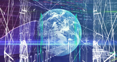 Global Data Connectivity and Technology with Planet Earth