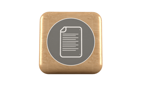 transparent wooden cube icon with notebook symbol for writing apps - Download Free Stock Videos Pikwizard.com