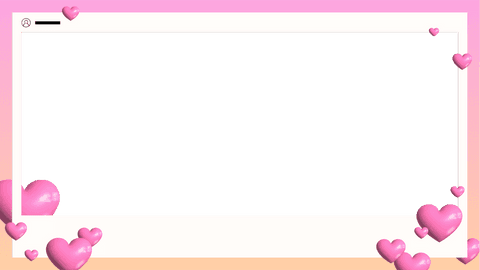 vibrant romantic frame with floating pink hearts and transparent background - Download Free Stock Videos Pikwizard.com