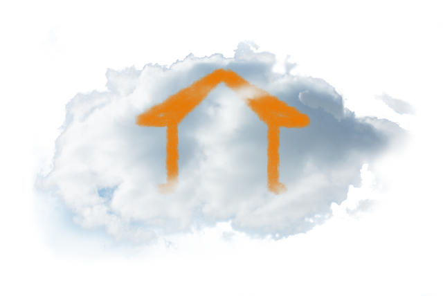 Transparent Cloud with House Symbol Illustration Isolated Vector - Download Free Stock Videos Pikwizard.com