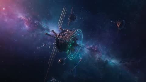 Cosmic Exploration Station Activating Energy Ring