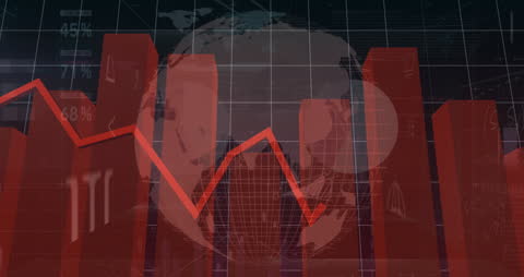 Dynamic Global Financial Data with World Map and Charts