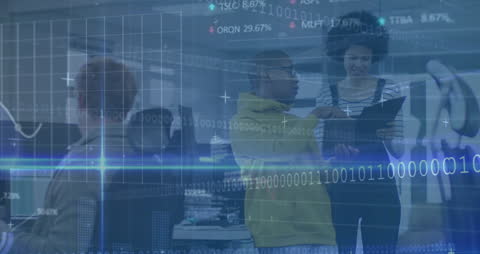 Digital Technology and Business Analytics Blend