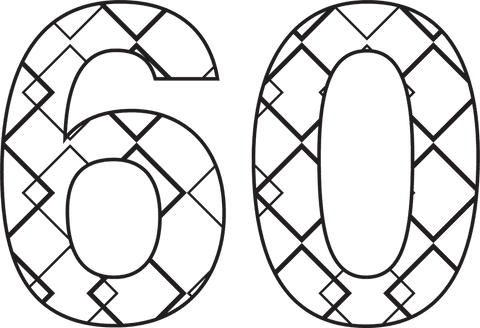 Transparent 60th Birthday Candle with Geometric Art Design - Download Free Stock Videos Pikwizard.com