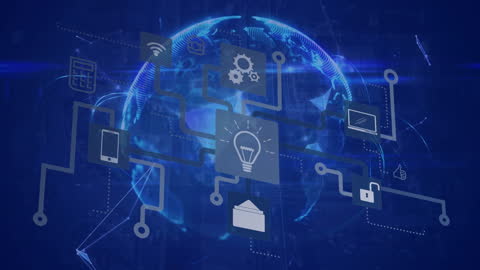 Global Technology Network Connections Digital Interface