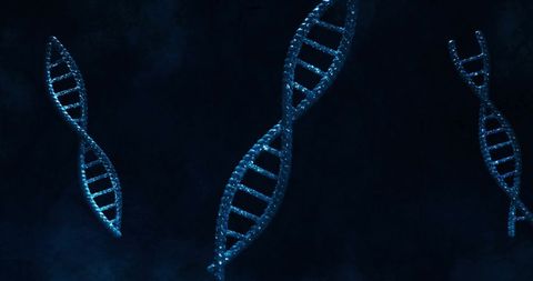 futuristic dna helix seamless digital landscape - Download Free Stock Images Pikwizard.com