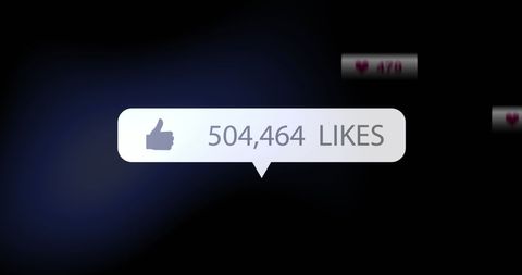 Digital Media Icons with Rising Engagement - Download Free Stock Images Pikwizard.com