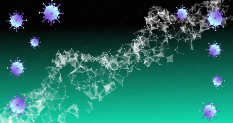Digital Integration of COVID-19 Cells and Spinning DNA Strand