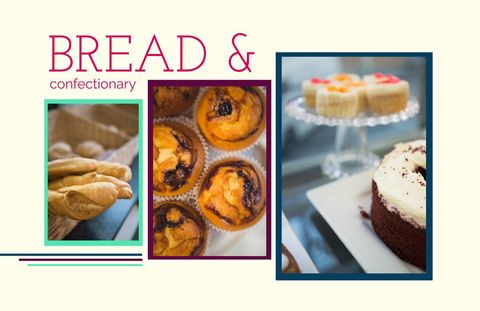 Delicious Bakery Promotion with Assorted Pastries and Cakes - Download Free Stock Templates Pikwizard.com