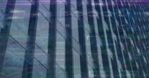 Financial Data Overlay on Urban Skyline Visualizing Global Business - Download Free Stock Images Pikwizard.com