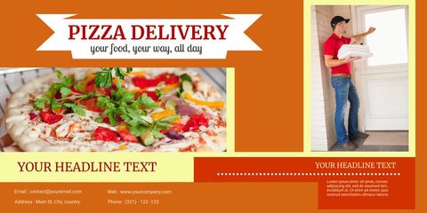 Efficient Food Delivery Solutions at Your Doorstep - Download Free Stock Templates Pikwizard.com