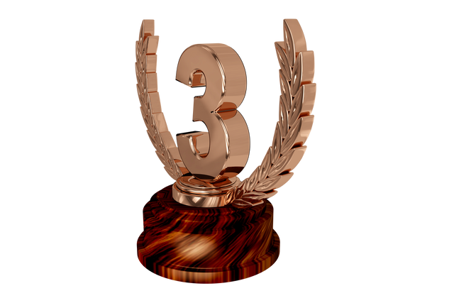 Third Place Bronze Trophy Transparent PNG - Download Free Stock Videos Pikwizard.com