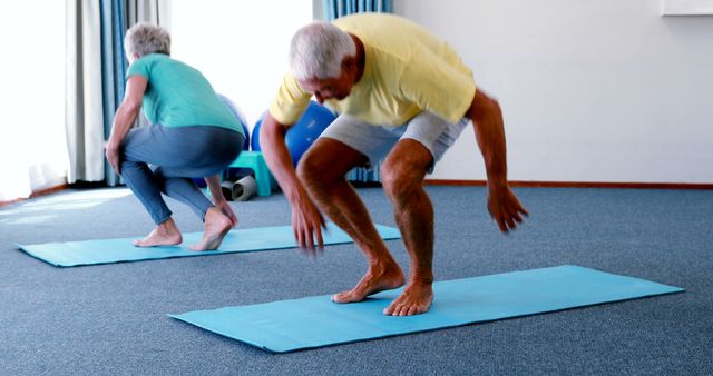 Senior Adults Exercising in Indoor Gym Class - Download Free Stock Images Pikwizard.com