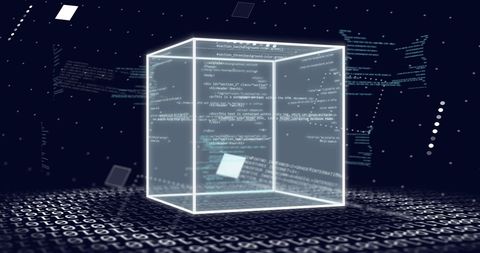 Visualizing Data Flow in a Digital Cube