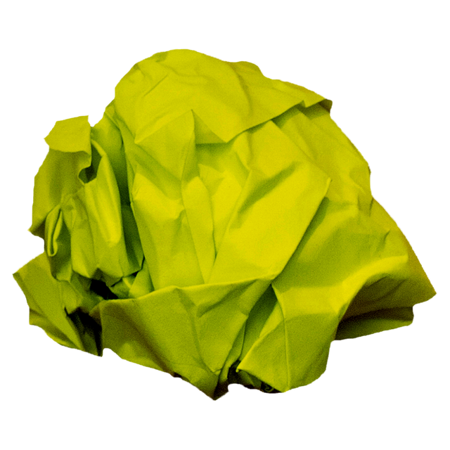 Crumbled Green Paper on Transparent Background Isolated Material - Download Free Stock Videos Pikwizard.com