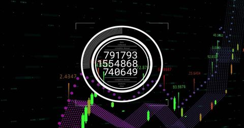 Data Processing Concept with Charts and Digital Interface - Download Free Stock Images Pikwizard.com
