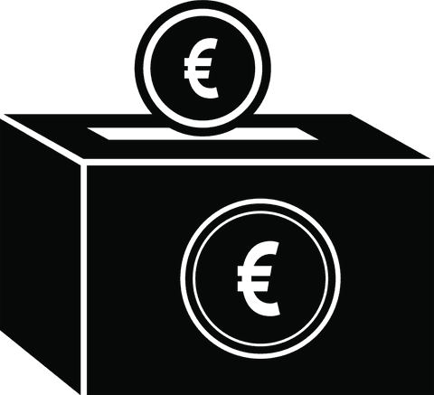 Transparent Box with Coin and Euro Symbol Illustrating Savings - Download Free Stock Videos Pikwizard.com