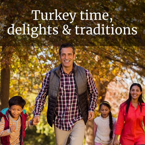 smiling family enjoying fall walk in park - Download Free Stock Templates Pikwizard.com