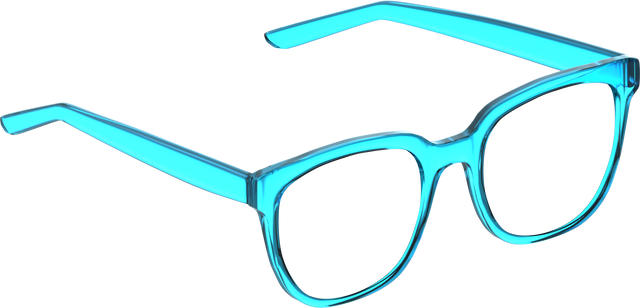 Blue Transparent Eyeglasses on Transparent Background - Download Free Stock Videos Pikwizard.com