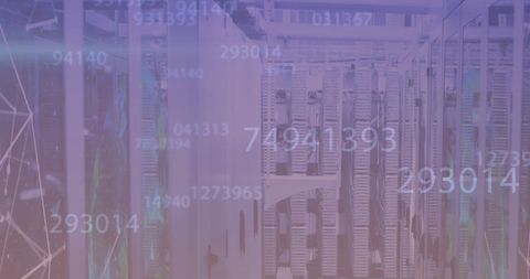 Futuristic Data Processing in High-Tech Server Facility - Download Free Stock Images Pikwizard.com