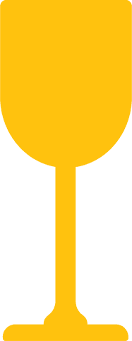 yellow wine glass vector on transparent background - Download Free Stock Videos Pikwizard.com