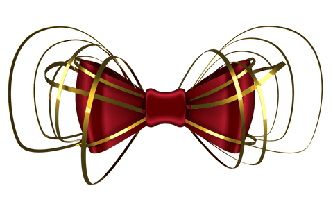transparent red ribbon with elegant golden lines vector - Download Free Stock Videos Pikwizard.com