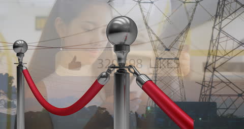 Digital Influence and Modern Communication Concept