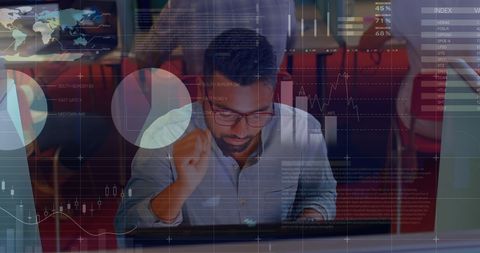 Business Professional Analyzing Financial Data Patterns - Download Free Stock Images Pikwizard.com